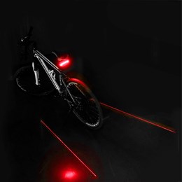 427130 MEILAN Laser rear light with remote control USB X5