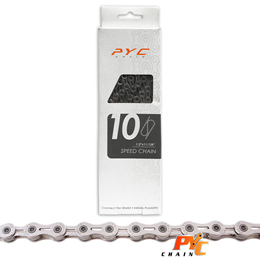 440310.02 P.Y.C. Bicycle chain 10 speed 1/2 x 11/128 Inch - 116L - 5.7 mm