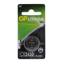 430985 GP CR2430 Lithium Button 3V 1PK