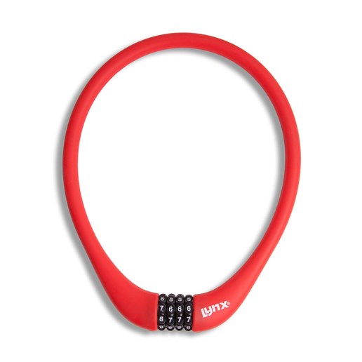410170.RED LYNX Silicon combination lock 70 cm x 15 mm