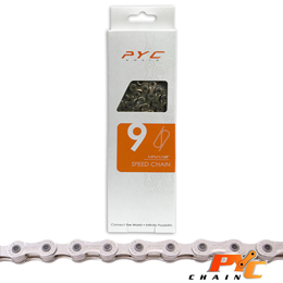 440309.01 P.Y.C. Bicycle chain 9 speed 1/2 x 11/128 Inch - 116L - 6.5 mm