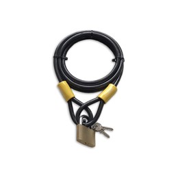 410168.250 LYNX Cable lock 2.5 m 250 cm x 10 mm