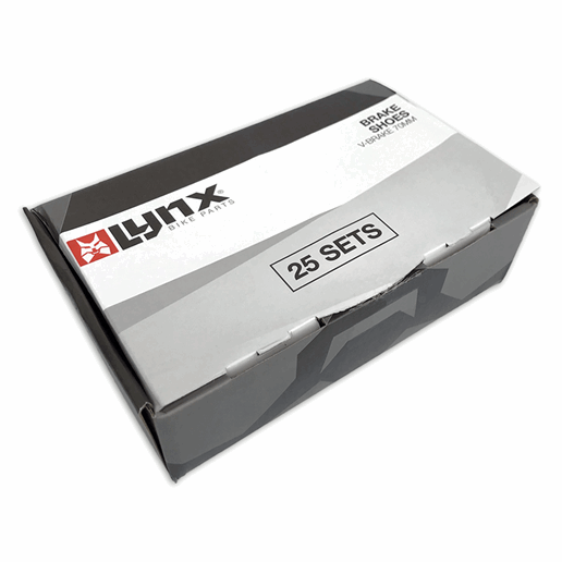 440815.BOX LYNX Brake shoes V-brake 70 mm 25 sets 70 mm